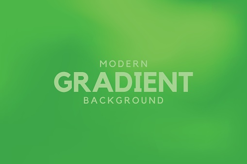 abstract blurry green modern gradient background