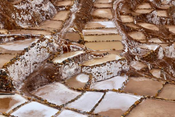istock Maras salt mine Sacred Valley Cusco region Peru 2122778713