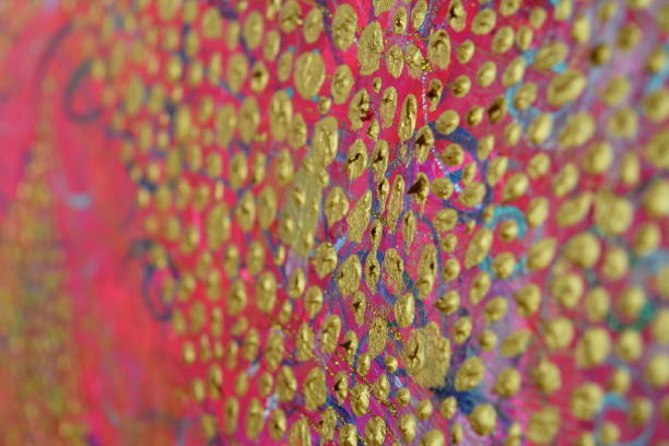Collection of abstract painted backgrounds