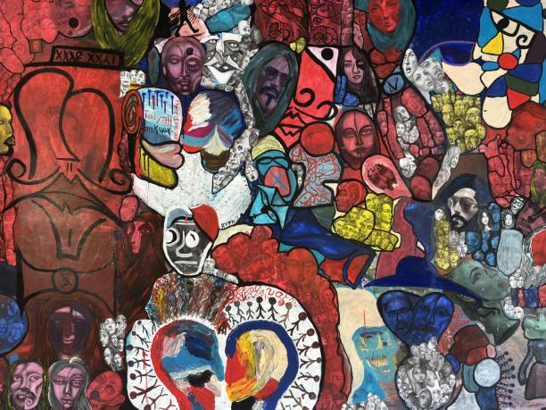 istock Original artwork painting on canvas 2122853458