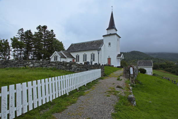 istock Church in Vangsnes in Norway, Europe 2122908450