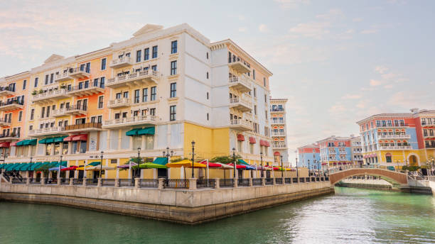 istock Qanat Quartier at the Pearl in Doha, Qatar 2122978718