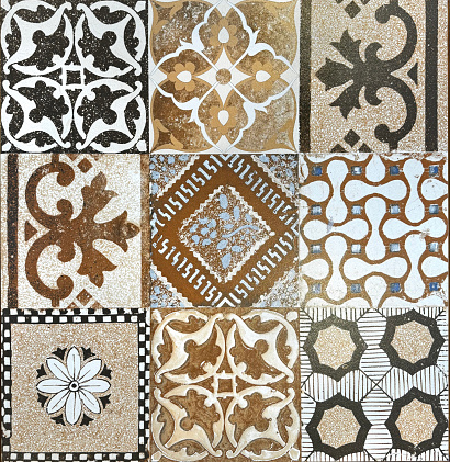 Colonial or heritage tiles are used back then in old buildings especially on the floors, given the art and the engravings and the pattern painted on the tiles.