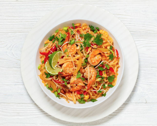 istock pad thai with shrimps, peanuts, eggs, bean sprouts 2123043020