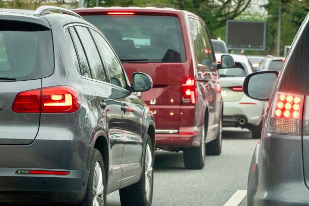 istock Traffic jam in the city 2123097865