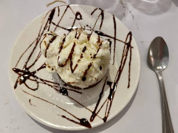 istock Lava Cake and Ice Cream 2123101092