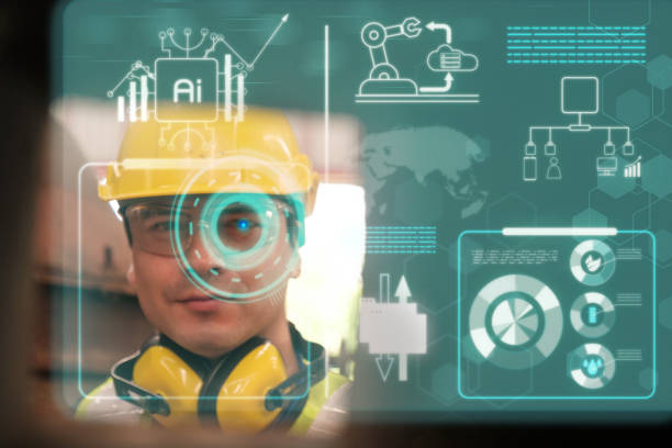 istock Team of engineers working at the factory 2123124455