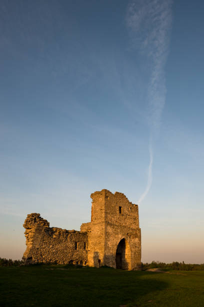 Canterbury, Kent, England- May 4, 2024: Quiet Westgate and the surrounding streets before sunrise.