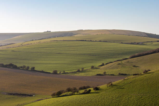 istock Looking out over a patchwork landscape in the South Downs, on a sunny spring day 2123161018