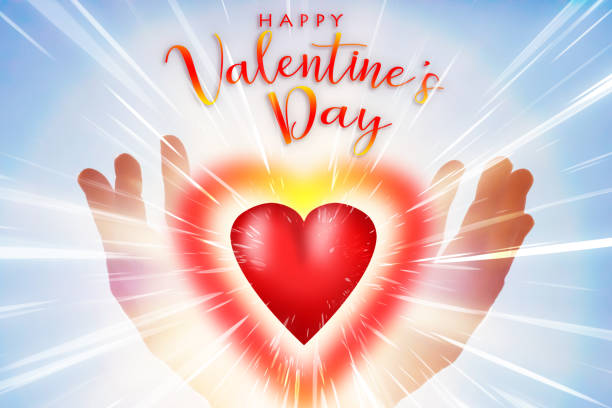 istock Happy Valentine's Day greeting card 2123266432