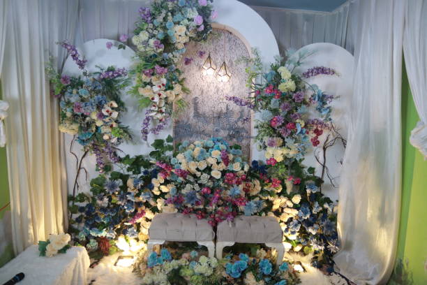 istock Decoration with a floral theme 2123549612