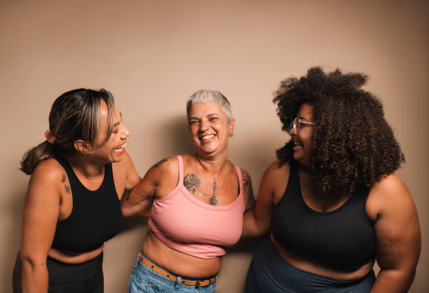 istock Women friends laughing and having fun 2123600894