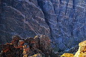 The sheer walls of the Black Canyon of the Gunnison