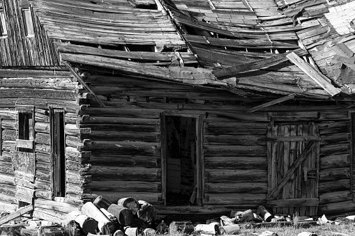 Abandoned farmhouse, Colorado, USA