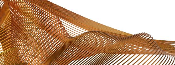 Abstract 3D Wavy background