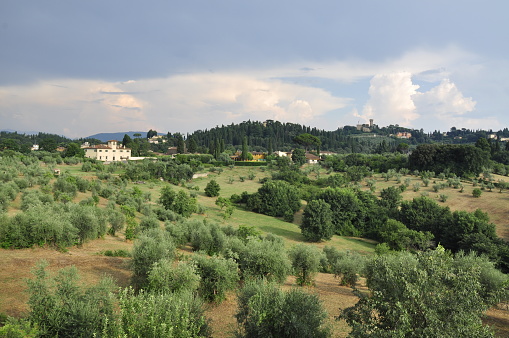 Tuscan countryside in Firenze