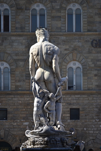 Statue of Neptune in Florence