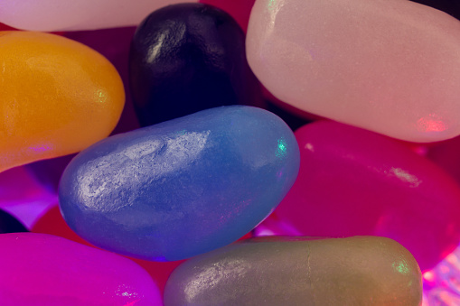 Jelly Beans, macro, colourful, sweets, food, lollies, diabetes,