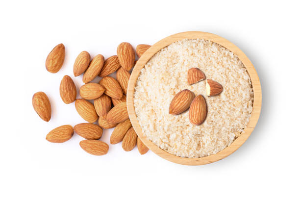 istock Almond flour or almond powder 2124112631