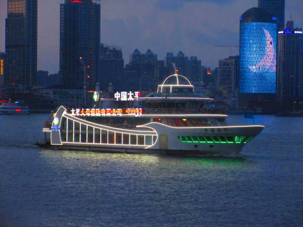 China's tourism industry includes a massive arsenal of sightseeing cruises and scenic ferry boats. You'll find everything from ancient, traditional-looking ships to modern eye-catching boats with tons of LED lights.