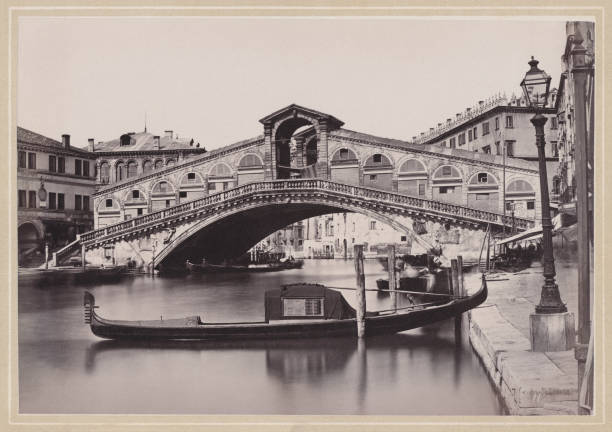 istock Historical view of Venice, Italy, original photograph, published ca. 1870 2124311473