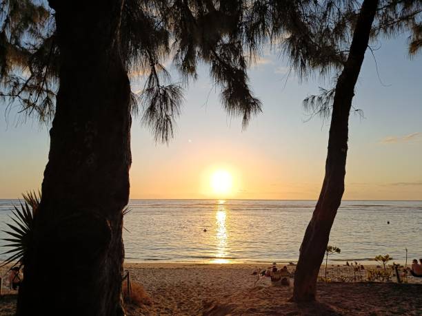 istock Sunset on Reunion Island 2124448199