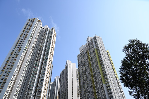 Shek Mun Estate in Sha Tin, Hong Kong