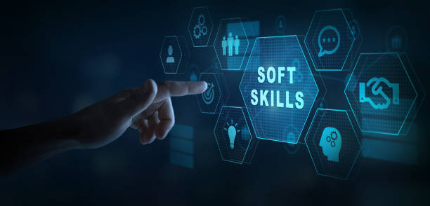 istock Soft skills training and improvement concept for business communication 2124546180