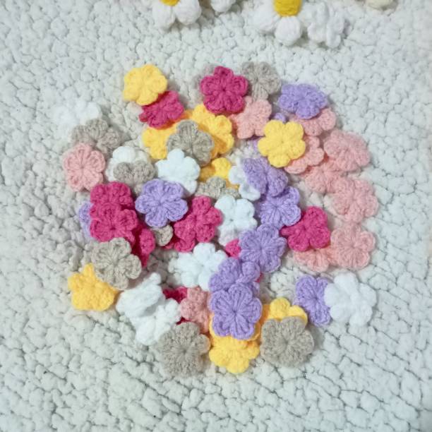 istock crochet flower handmade multicolor background texture for decoration decor diy 2124583544