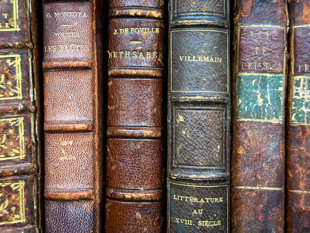 Collection of red books