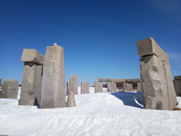 istock Stonehenge Replica in Sapporo, Japan 2124716660