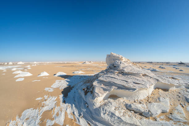 istock White Desert National Park, Chalk figures, Libyan Desert, Egypt 2124886146