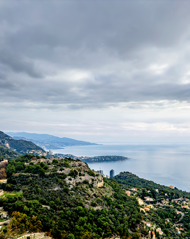 Landscape of seaside Monaco