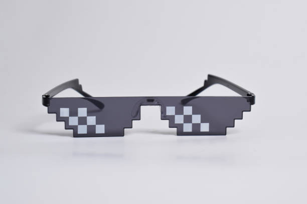 istock Thug life glasses on white background 2124969634