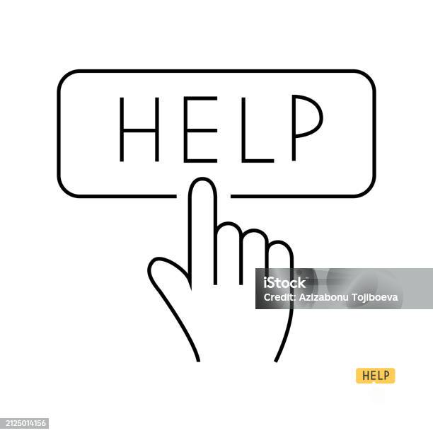 Continue Help Image Help Support Stock Illustration - Download Image Now - A Helping Hand ...