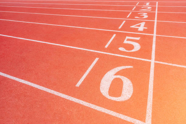 Red Sports field and track