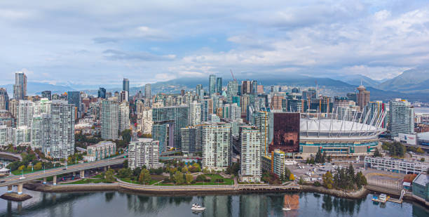 istock Aerial panoramic view of downtown Vancouver, British Colombia, Canada 2125120592