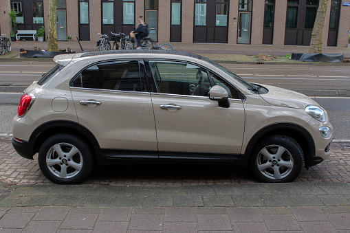 Fiat 500x Car At Amsterdam The Netherlands 23-2-2024