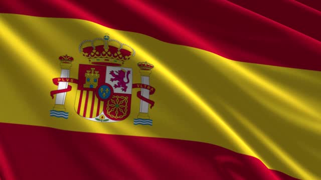 Spain Flag 4K