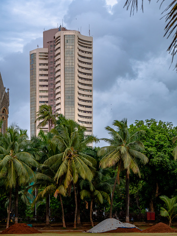 The Bombay Stock Exchange (BSE) building is an Indian stock exchange located at South Mumbai