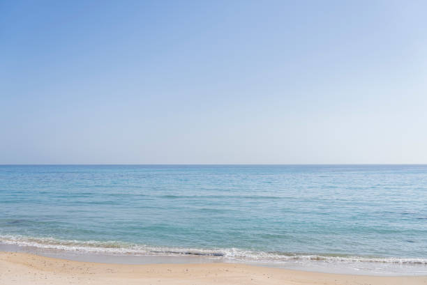 Beautiful beach and sky background.