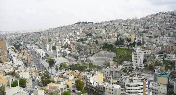 istock Panoramic view of Amman from the Citadel, Jordan 2125506955