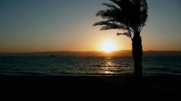 istock Sunset on the Red Sea, Aqaba, Jordan 2125507982