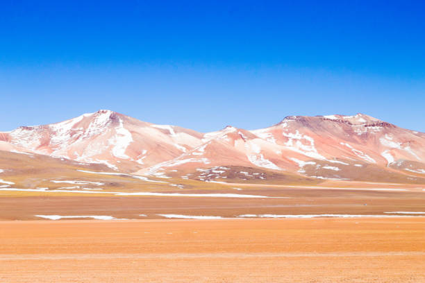 Bolivian mountains landscape,Bolivia.Andean plateau view