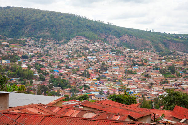 istock Kigali skyline, Residential district, Rwanda 2125582825