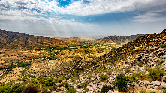 View of the mountains above Shahrisabz, Uzbekistan