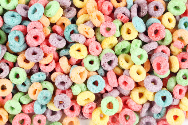 istock Background of colorful corn rings 2125664943