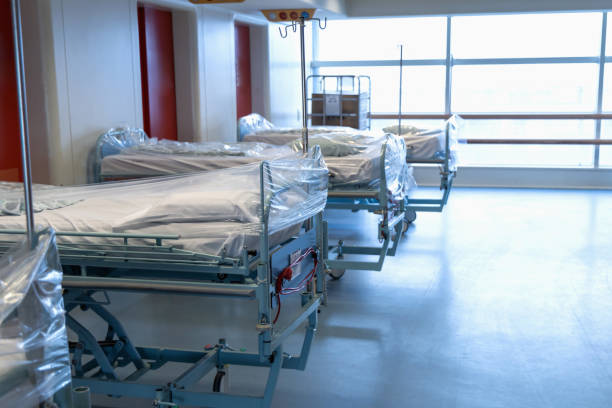 istock Clean hospital beds 2125688620