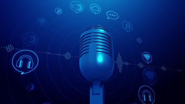 Podcast Sound Audio Wave