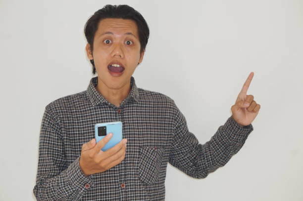 istock Young asian man a black shirt 2125897673